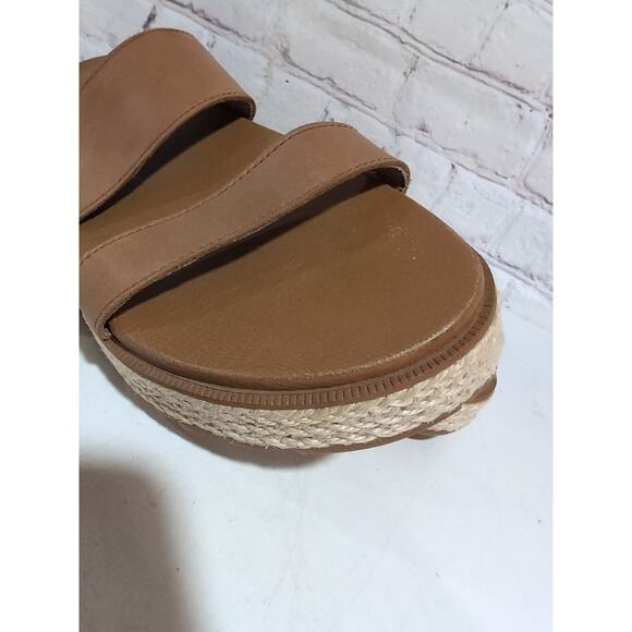 Sorel Women’s Brown Roaming Big Buckle Slide Cork Platform Sandal Size 7 - Picture 10 of 10